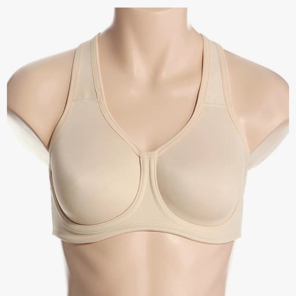 NWT Wacoal Women’s Sport Full Figure Underwire Bra 38D Sand